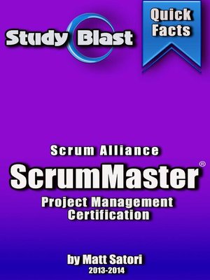 cover image of Study Blast CSM ScrumMaster Study Guide